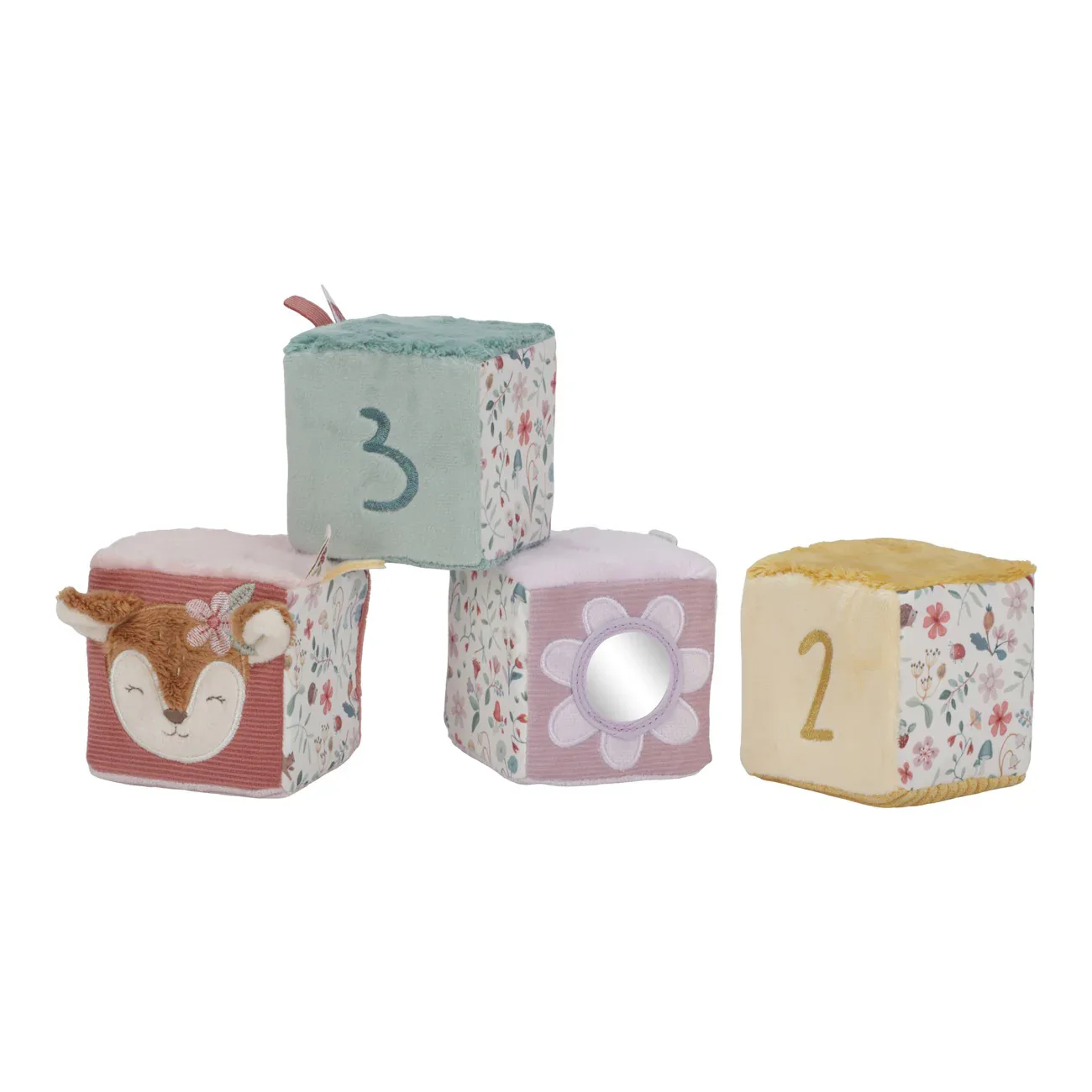 Little Dutch® Set of soft cubes Fairy Garden - Image 3