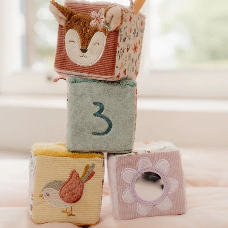 Little Dutch® Set of soft cubes Fairy Garden - Image 5