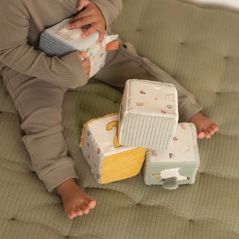 Little Dutch® Set of soft cubes Little Farm - Image 5