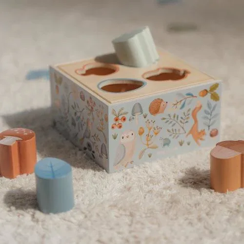 Little Dutch® Shape Sorter - Forest Friends FSC - Image 3