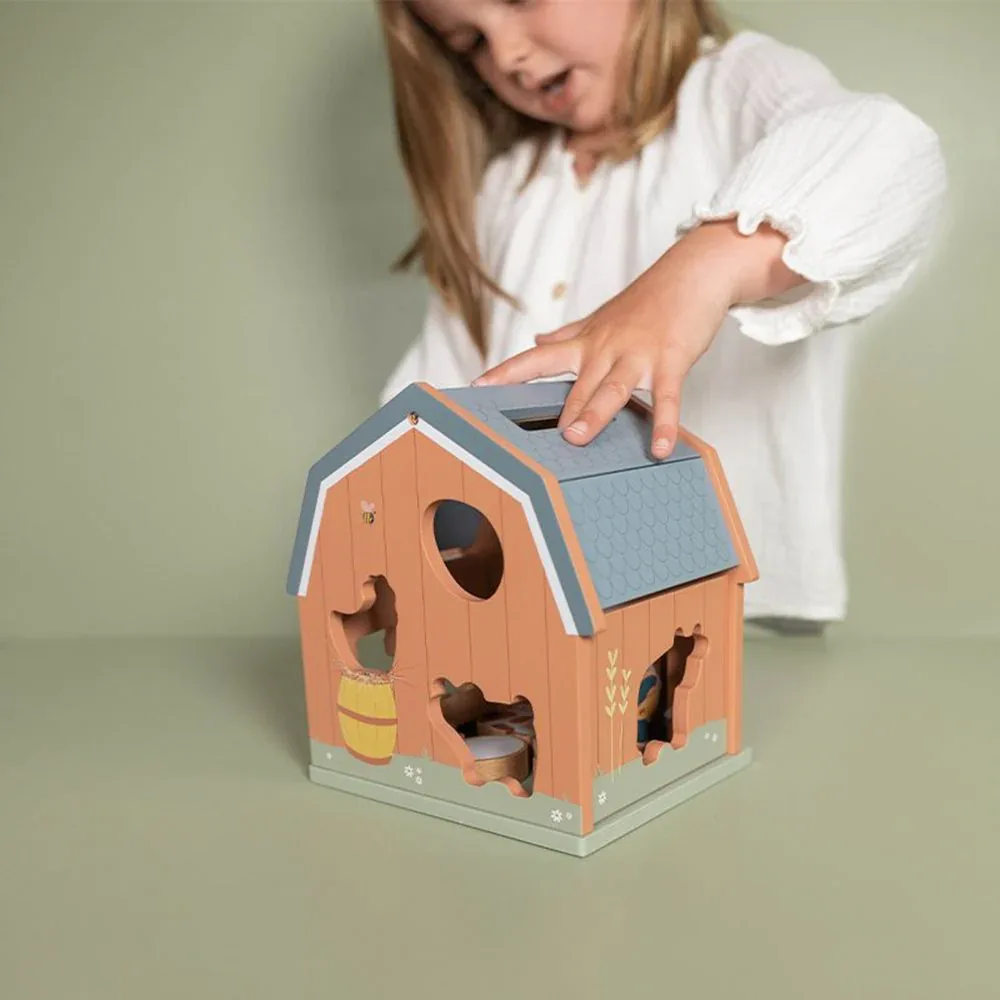 Little Dutch® Shape Sorter Little Fram - Image 3