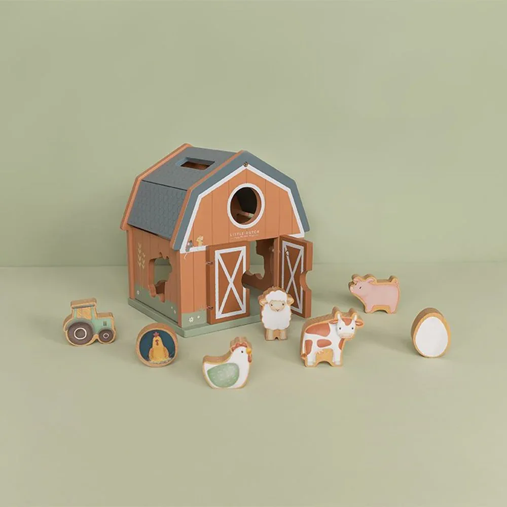 Little Dutch® Shape Sorter Little Fram - Image 5