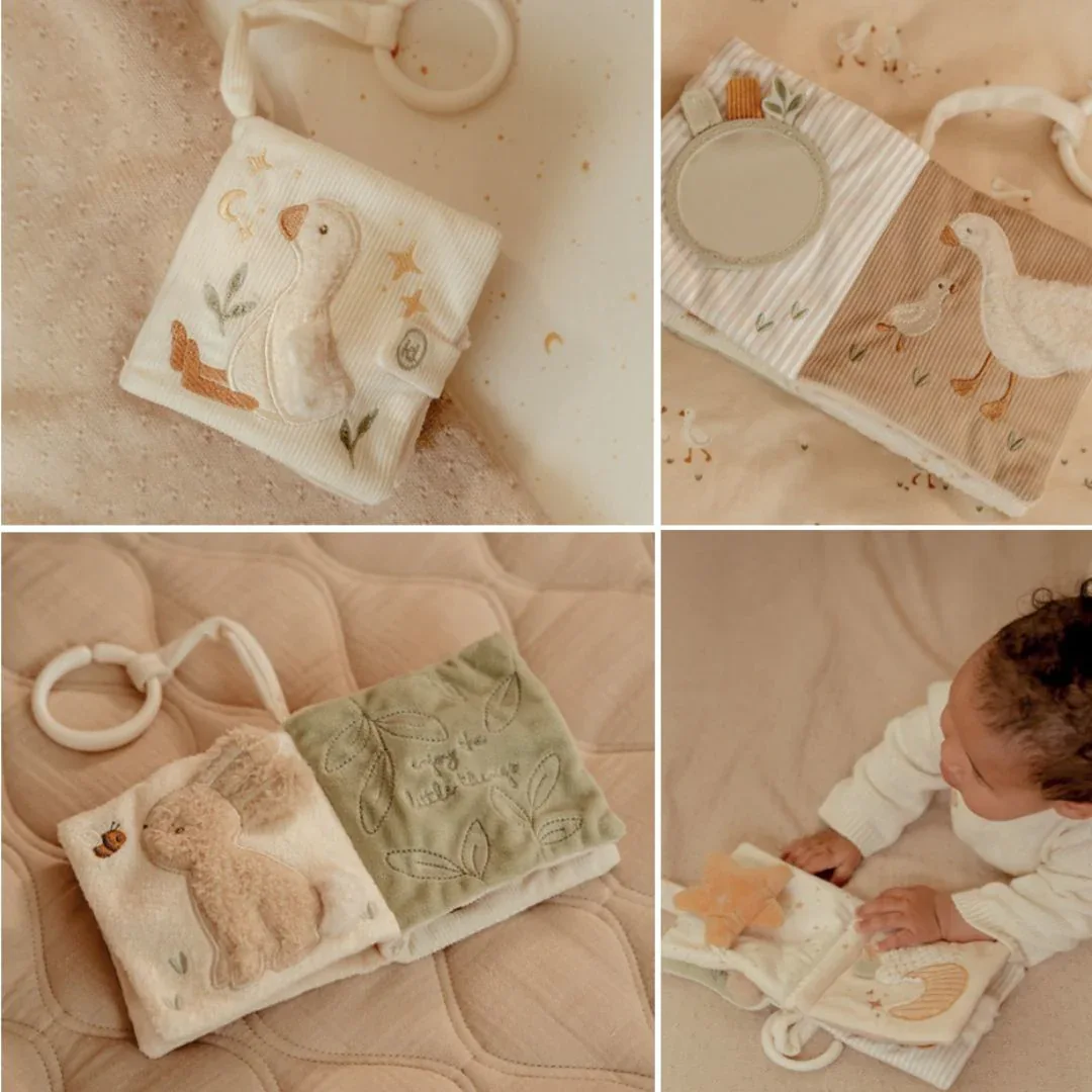 Little Dutch® Soft activity booklet Newborn Naturals - Image 4
