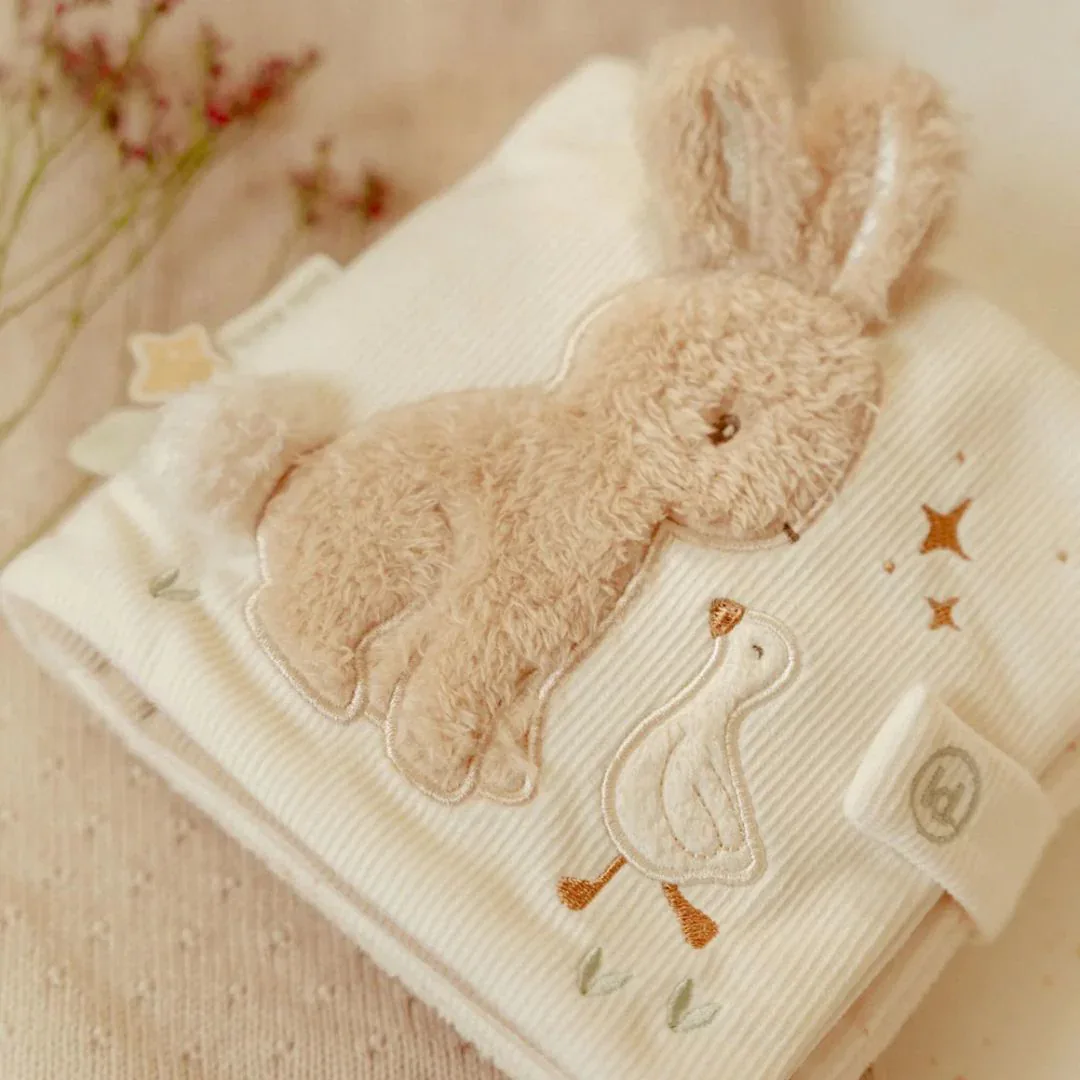 Little Dutch® Soft activity booklet Newborn Naturals Beige - Image 3