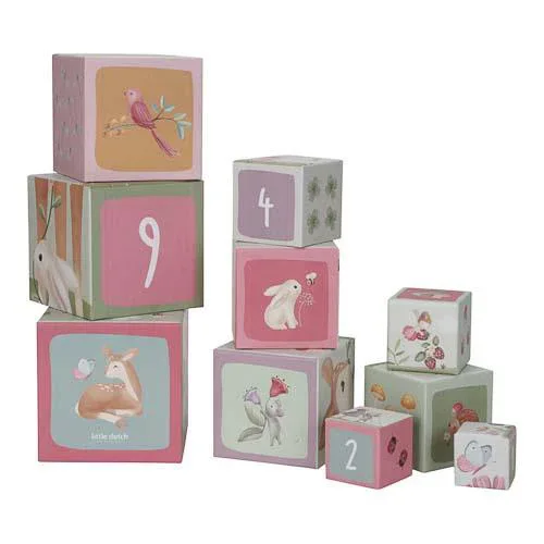 Little Dutch® Stacking blocks Fairy Garden FSC - Image 3