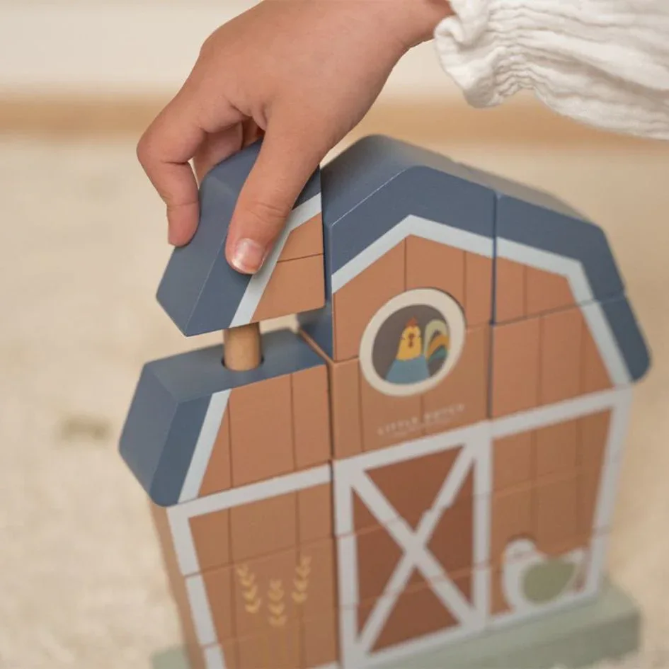 Little Dutch® Stacking Puzzle Little Farm - Image 3