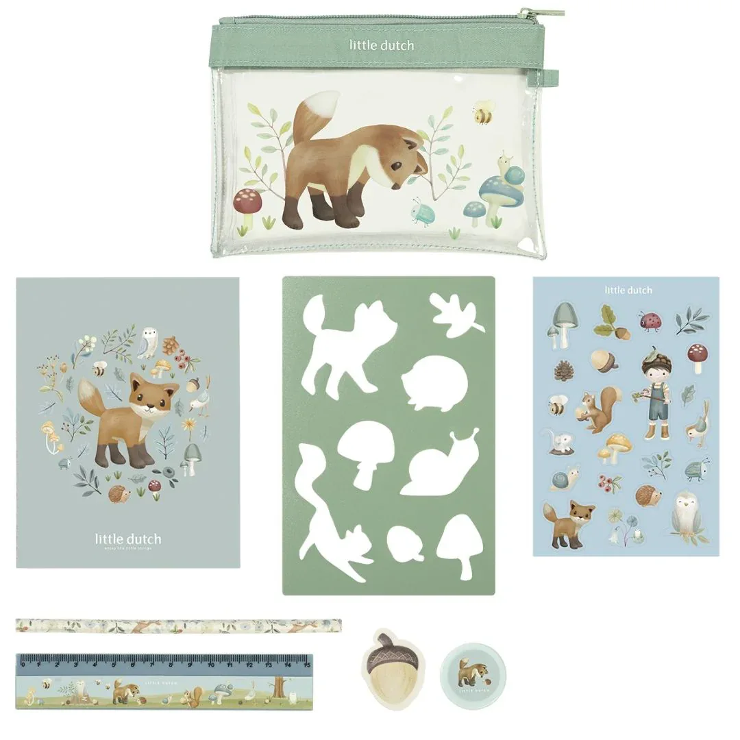 Little Dutch® Stationery set Forest Friends - Image 2