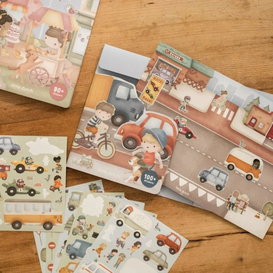 Little Dutch® Sticker Book Jim & Friends - Image 5