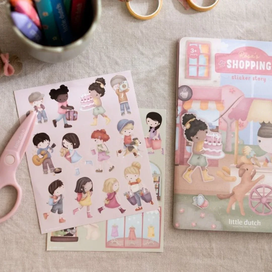 Little Dutch® Sticker Book Rosa & Friends - Image 3