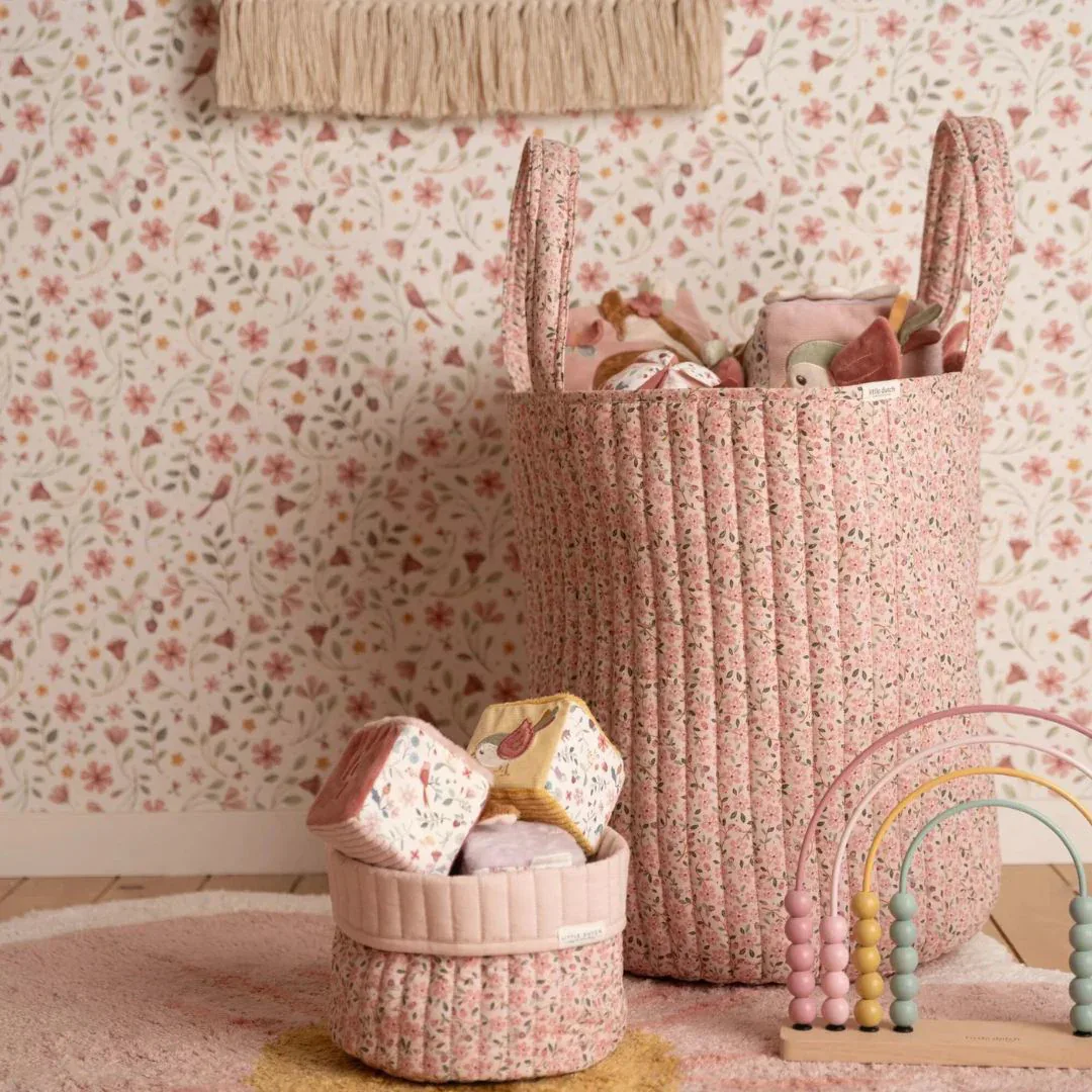 Little Dutch® Storage Basket Fairy Floral 35x45 - Image 4