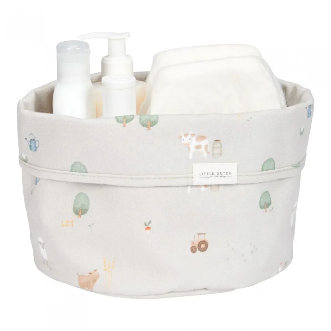 Little Dutch® Storage basket round Little Farm - Image 2