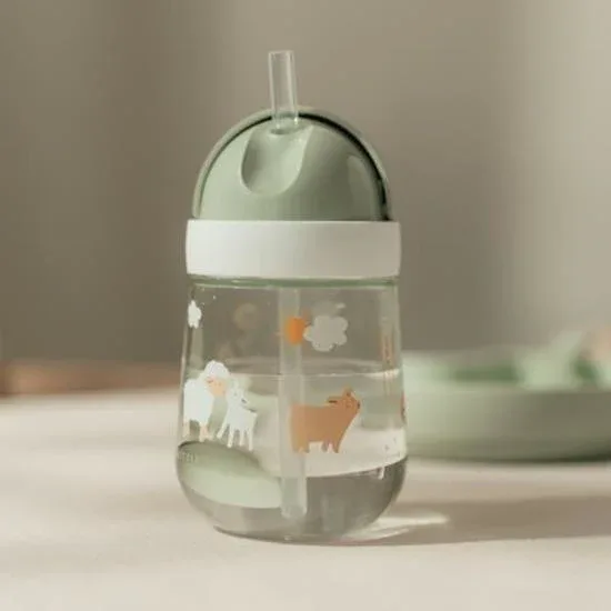 Little Dutch® Straw Cup Little Farm 300ml - Image 2