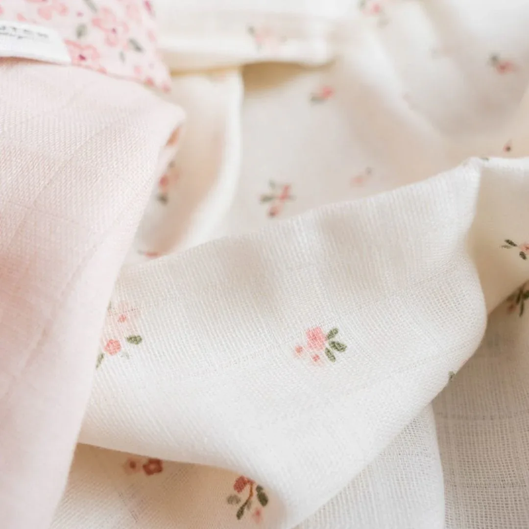 Little Dutch® Swaddles muslin Fairy Floral/Blossom 70x70 - Image 2