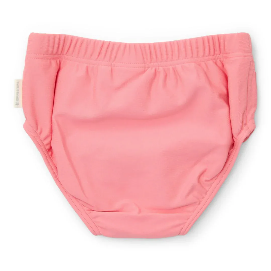 Little Dutch® Swim Nappy/Swim Trunks Sunny Flowers Rouge - Image 2
