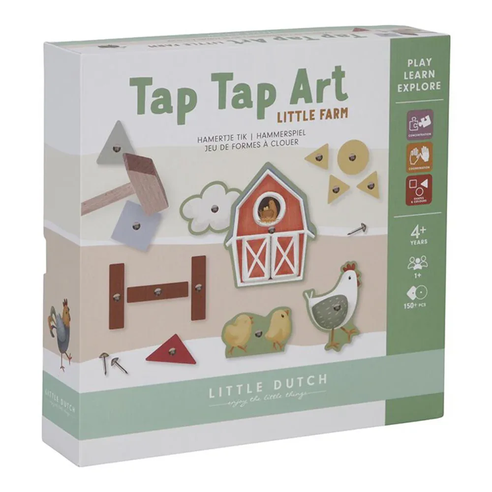 Little Dutch® Tap Tap Art set Little Farm