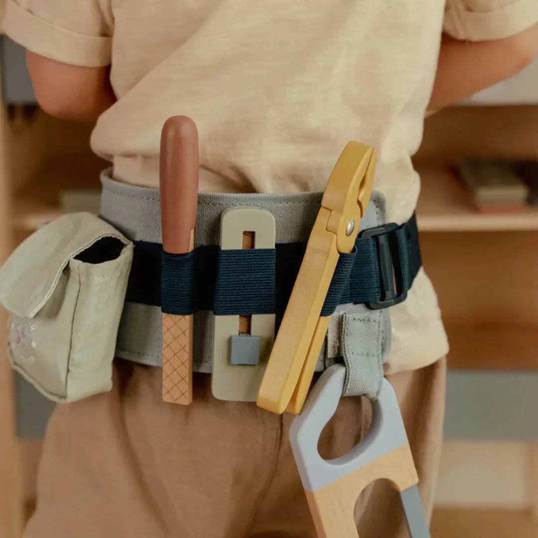 Little Dutch® Toolbelt Blue - Image 2