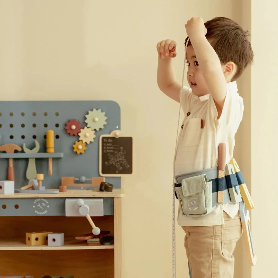 Little Dutch® Toolbelt Blue - Image 4