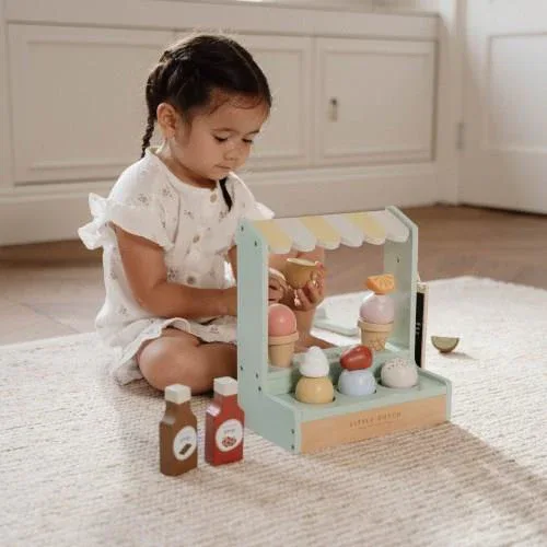 Little Dutch® Toy Ice Cream Shop - Image 11