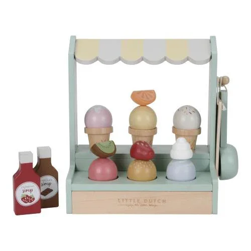 Little Dutch® Toy Ice Cream Shop - Image 3