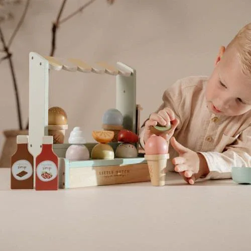 Little Dutch® Toy Ice Cream Shop - Image 5