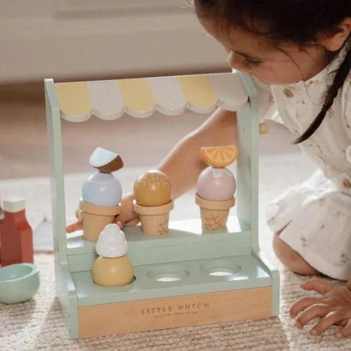 Little Dutch® Toy Ice Cream Shop - Image 7