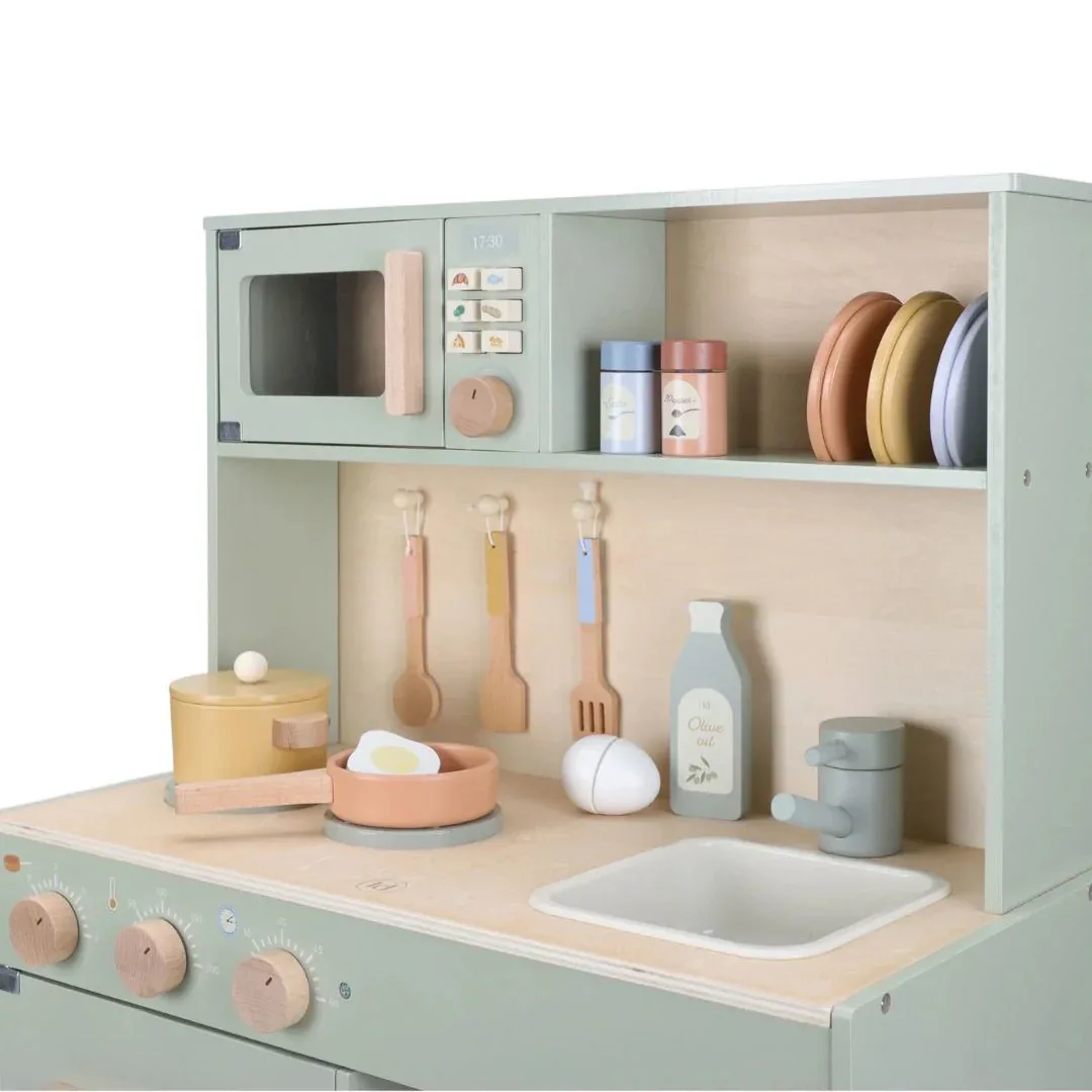 Little Dutch® Toy kitchen Mint Essentials - Image 3