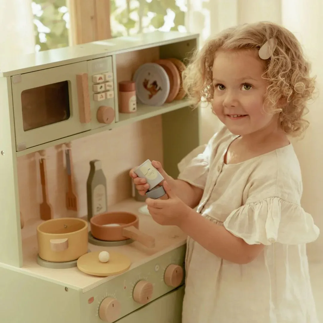 Little Dutch® Toy kitchen Mint Essentials - Image 6