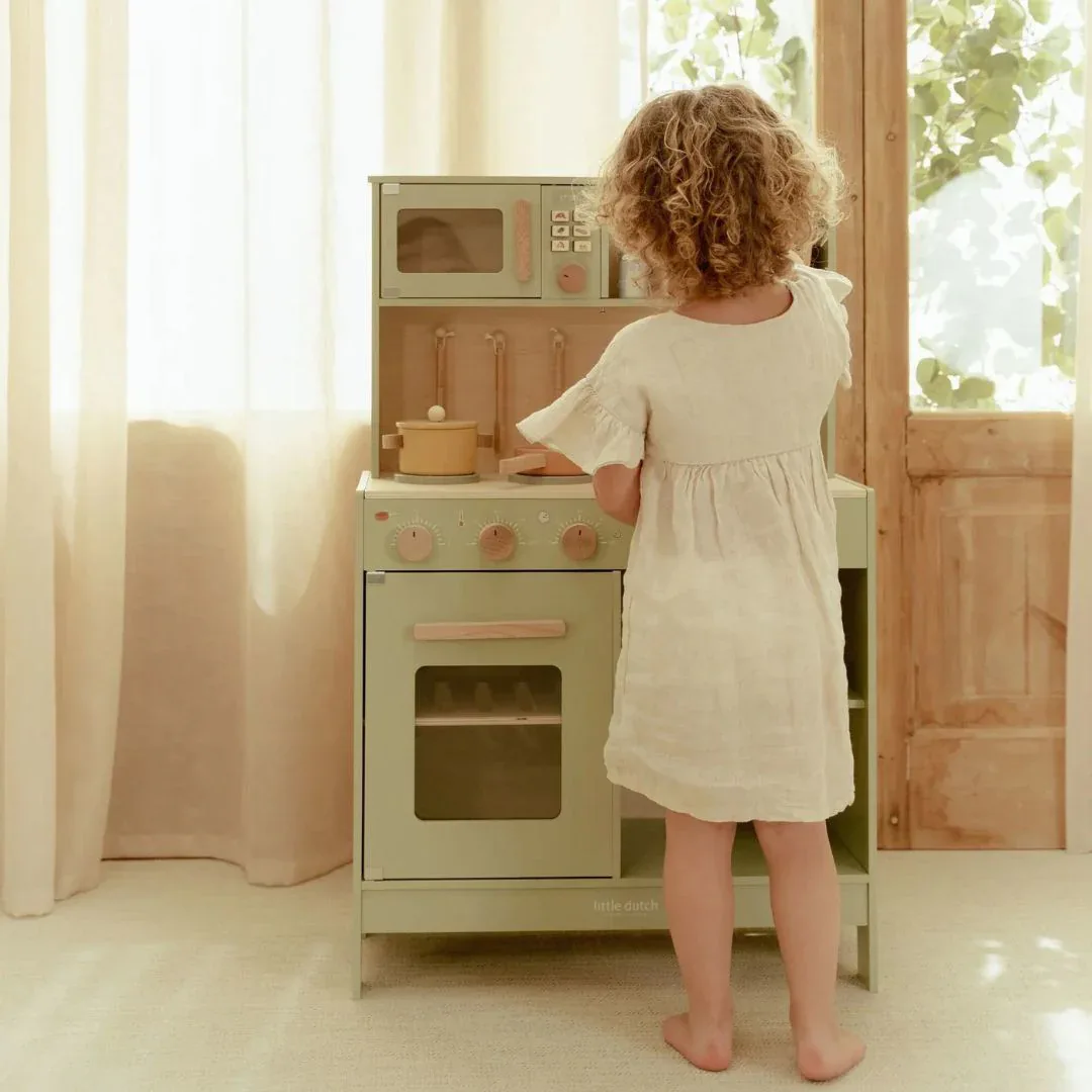 Little Dutch® Toy kitchen Mint Essentials - Image 7