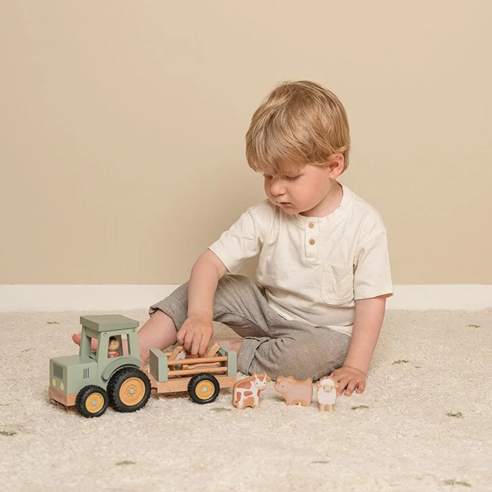 Little Dutch® Tractor with trailer - Image 2