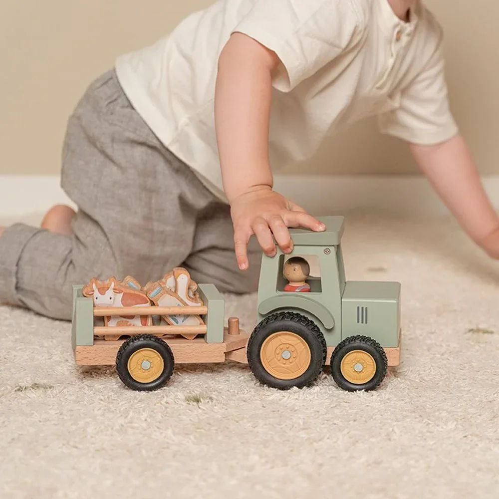 Little Dutch® Tractor with trailer - Image 3