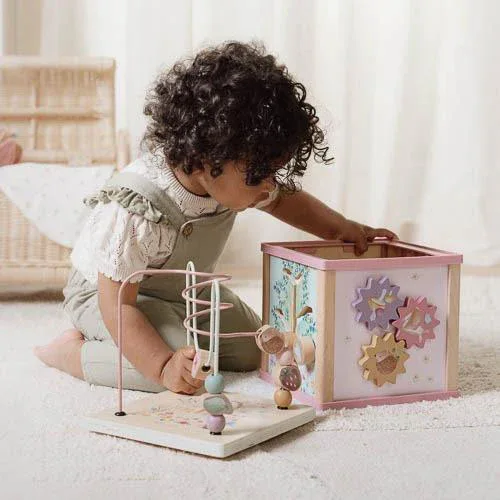 Little Dutch® Wooden activity cube - Fairy Garden - Image 4