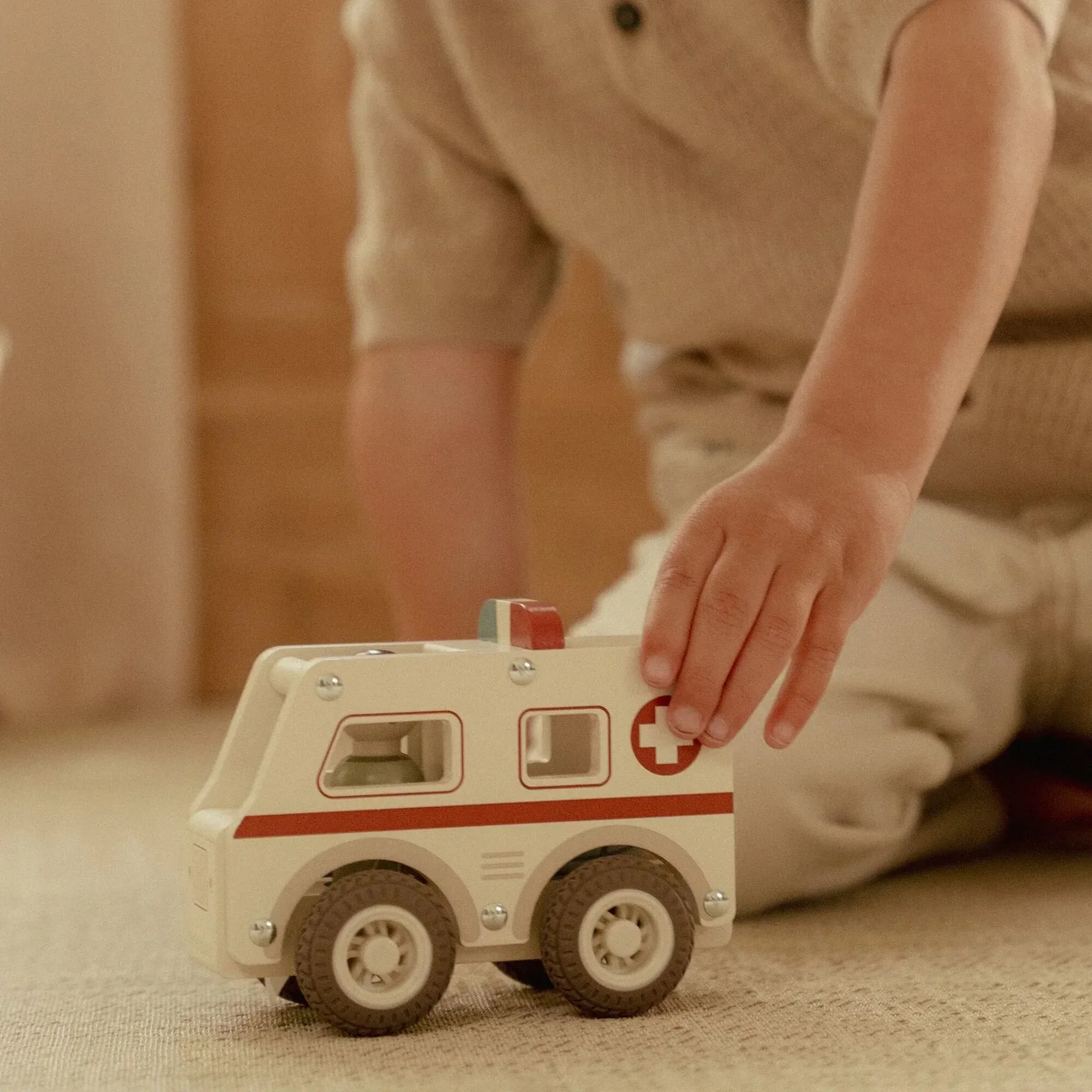 Little Dutch® Wooden Ambulance - Image 6