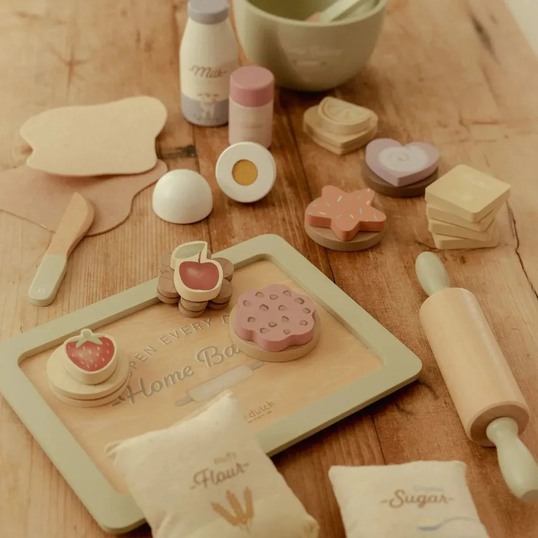 Little Dutch® Wooden Baking Set - Image 3