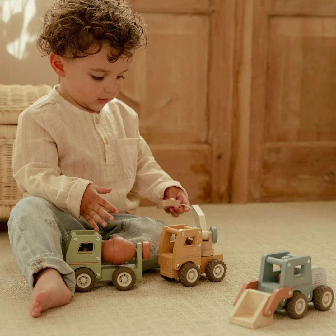 Little Dutch® Wooden Bulldozer - Image 5