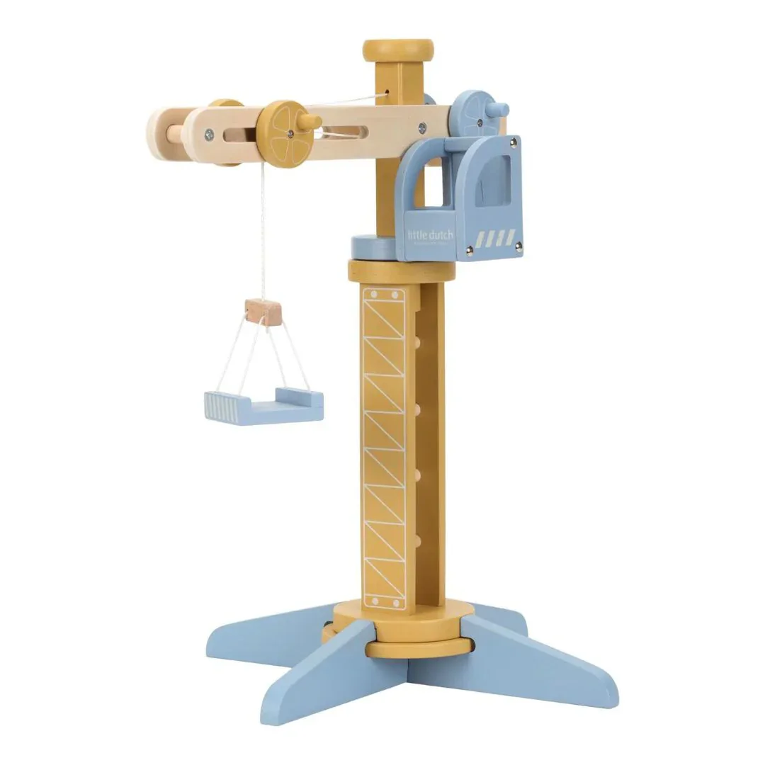 Little Dutch® Wooden Crane Set  - Image 2