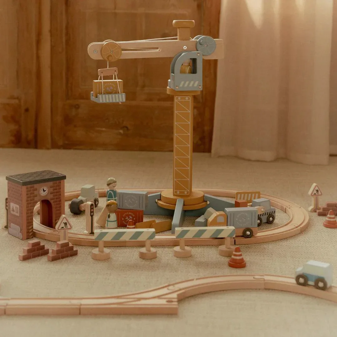 Little Dutch® Wooden Crane Set  - Image 6