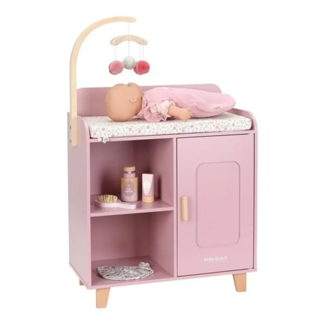 Little Dutch® Wooden Doll Changing Table - Image 2