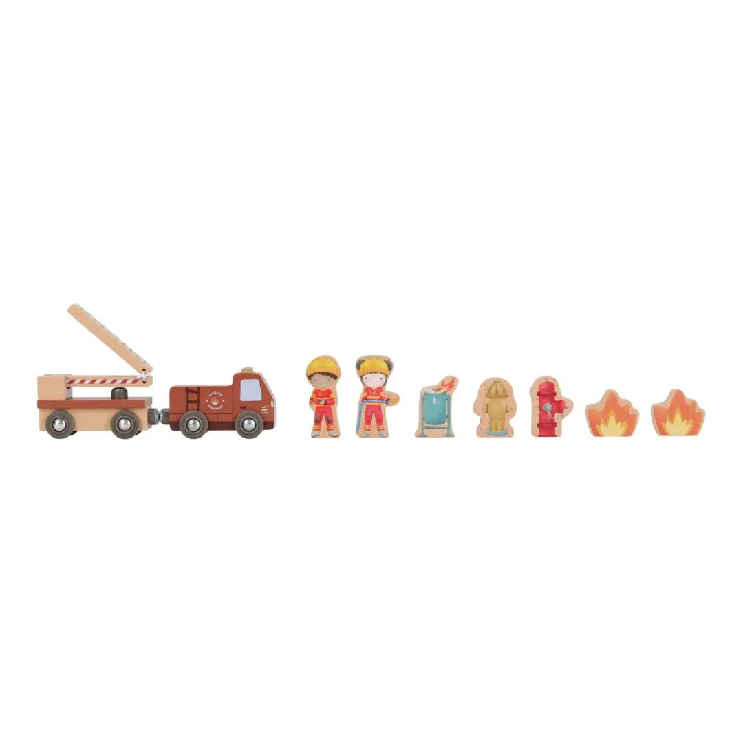 Little Dutch® Wooden Fire Station - Image 2