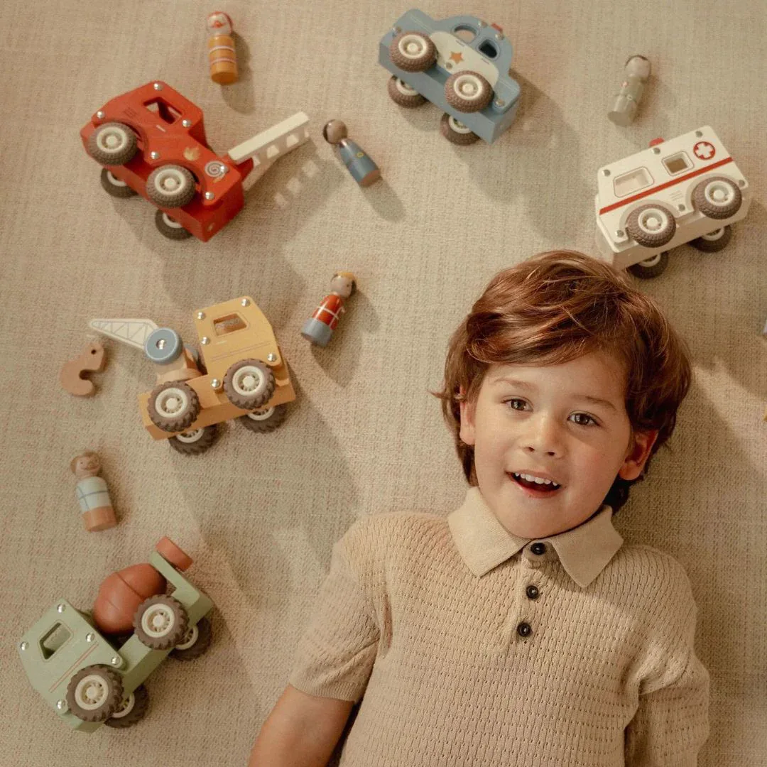 Little Dutch® Wooden Fire Truck - Image 8