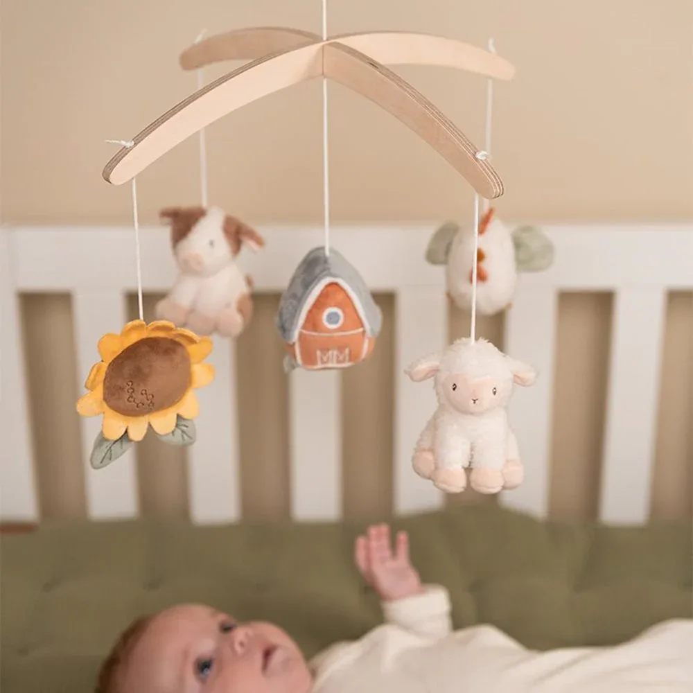 Little Dutch® Wooden music mobile Little Farm - Image 3