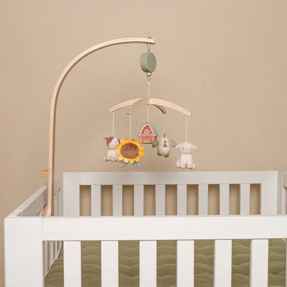 Little Dutch® Wooden music mobile Little Farm - Image 4