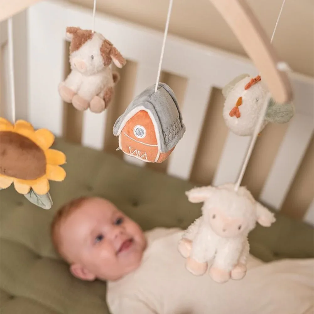 Little Dutch® Wooden music mobile Little Farm - Image 5