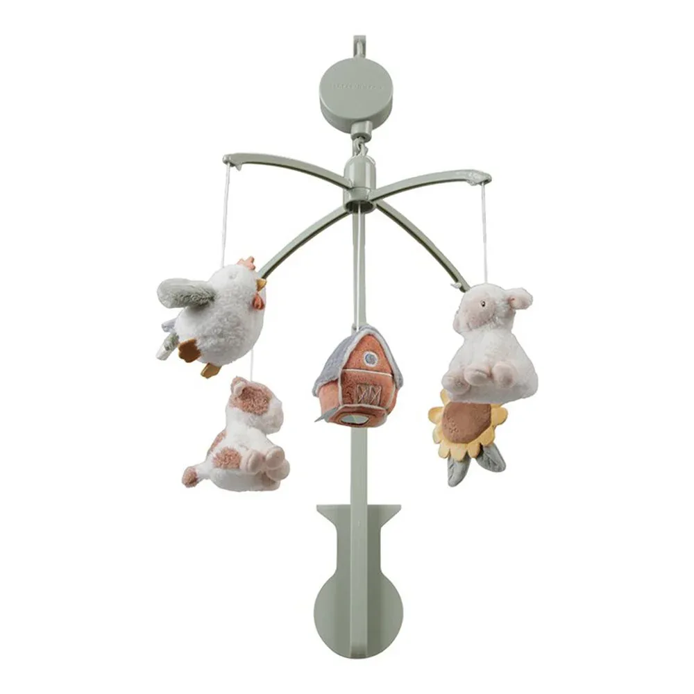 Little Dutch® Wooden music mobile Little Farm - Image 2