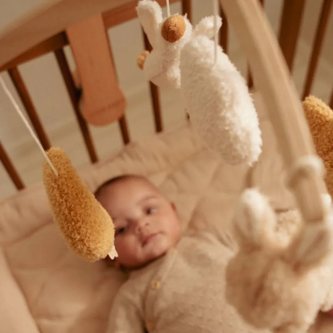 Little Dutch® Wooden music mobile Newborn Naturals - Image 4