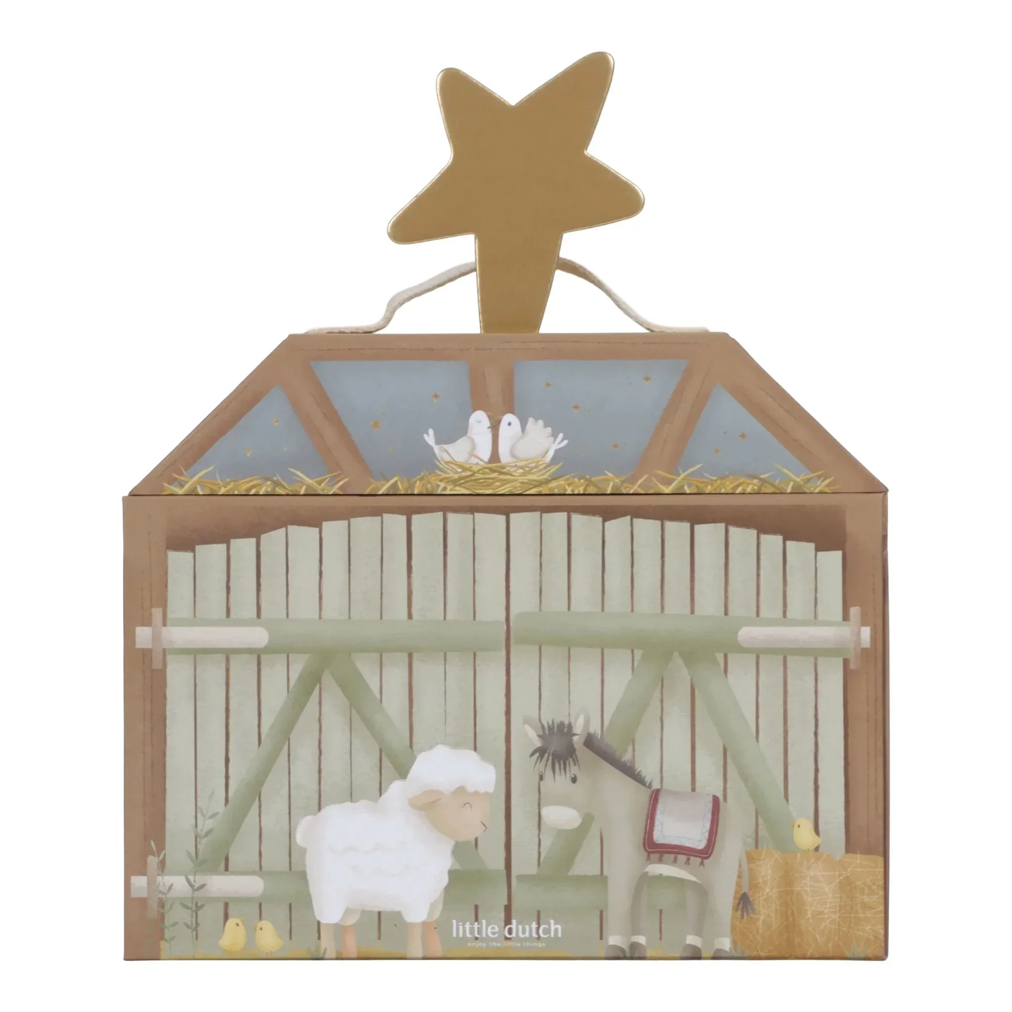 Little Dutch® Wooden Nativity Set in a Box - Image 3