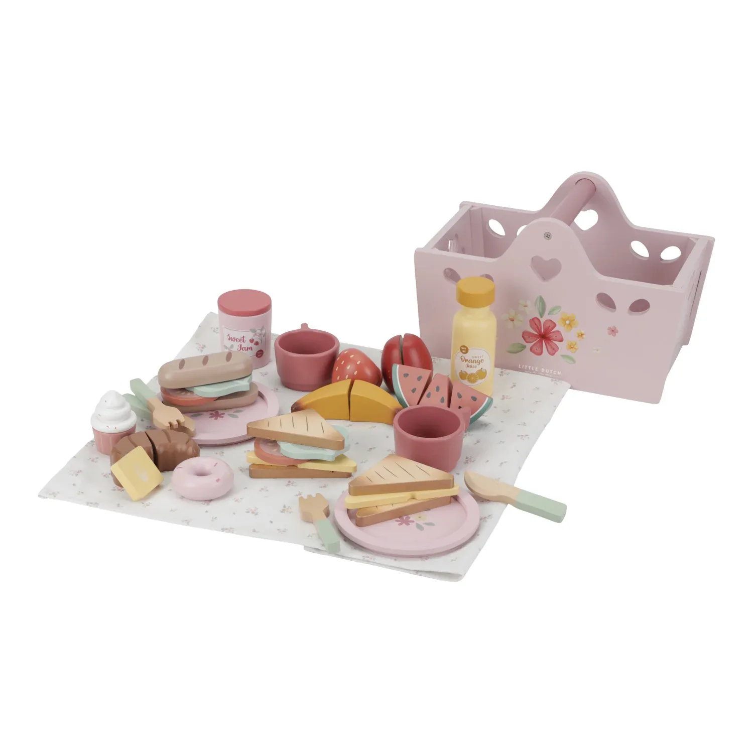 Little Dutch® Wooden Picnic Play Set - Image 3