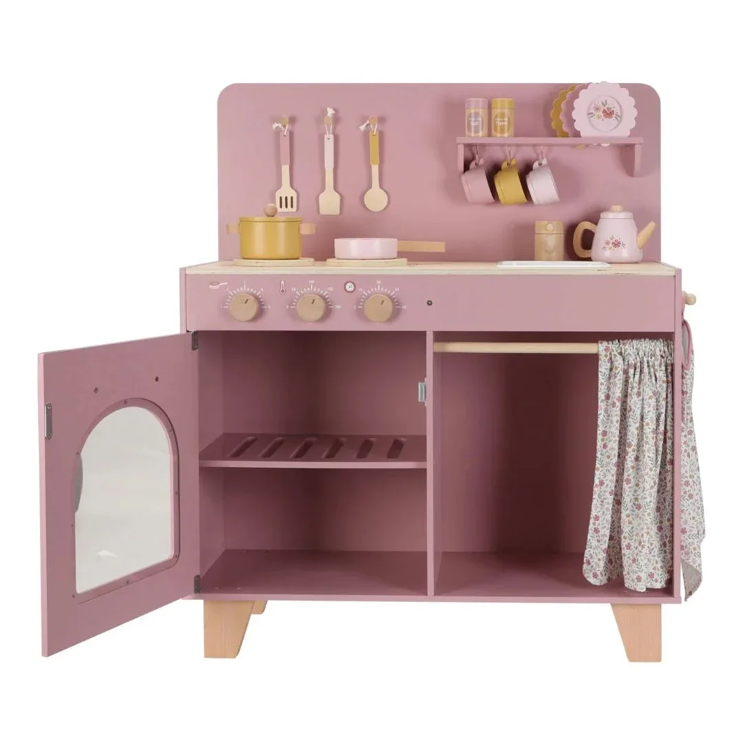 Little Dutch® Wooden Play Kitchen Pink - Image 2