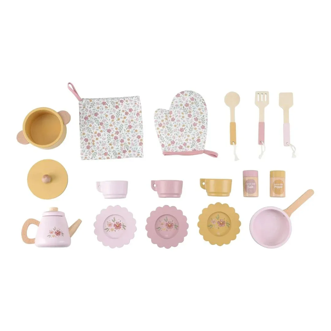 Little Dutch® Wooden Play Kitchen Pink - Image 3