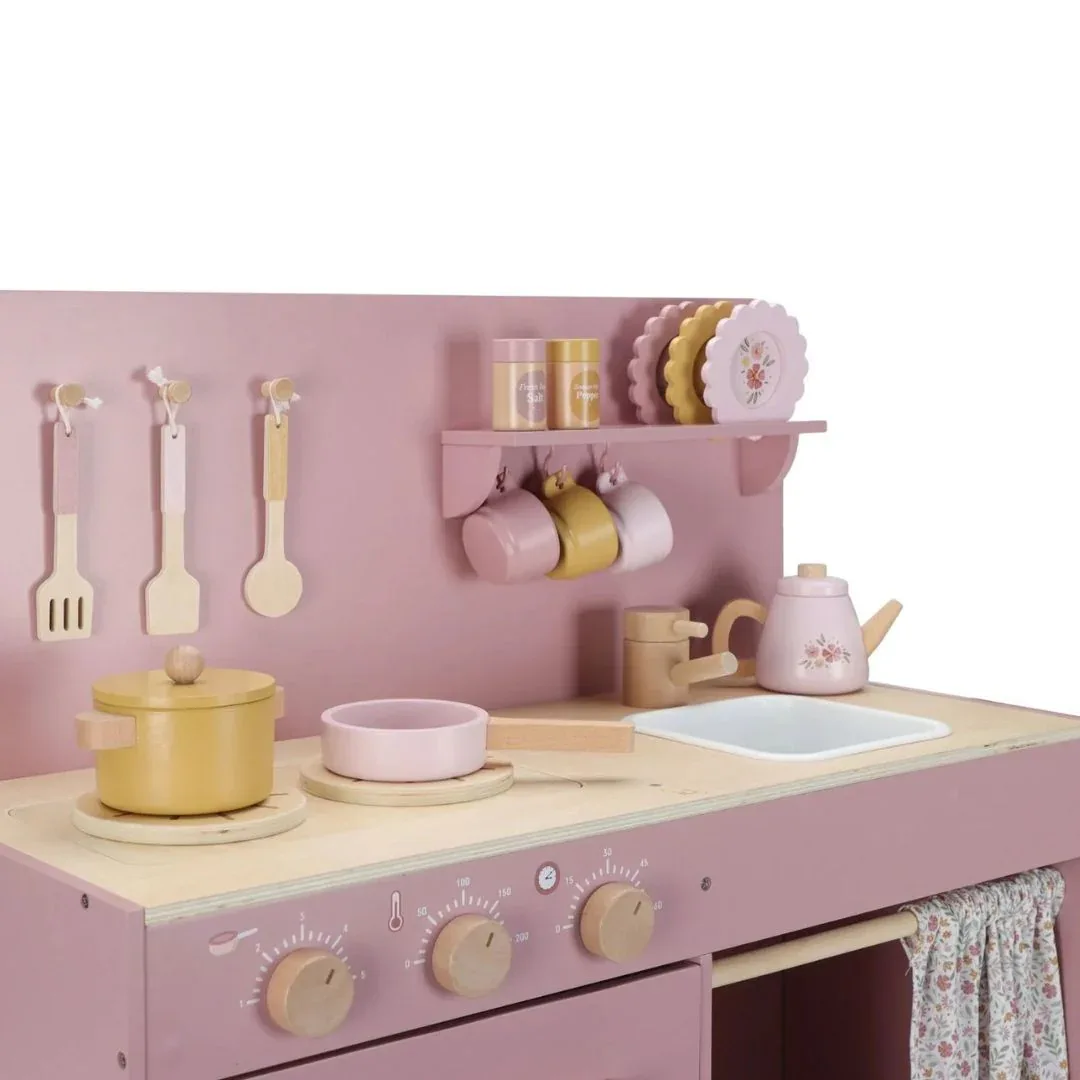 Little Dutch® Wooden Play Kitchen Pink - Image 4