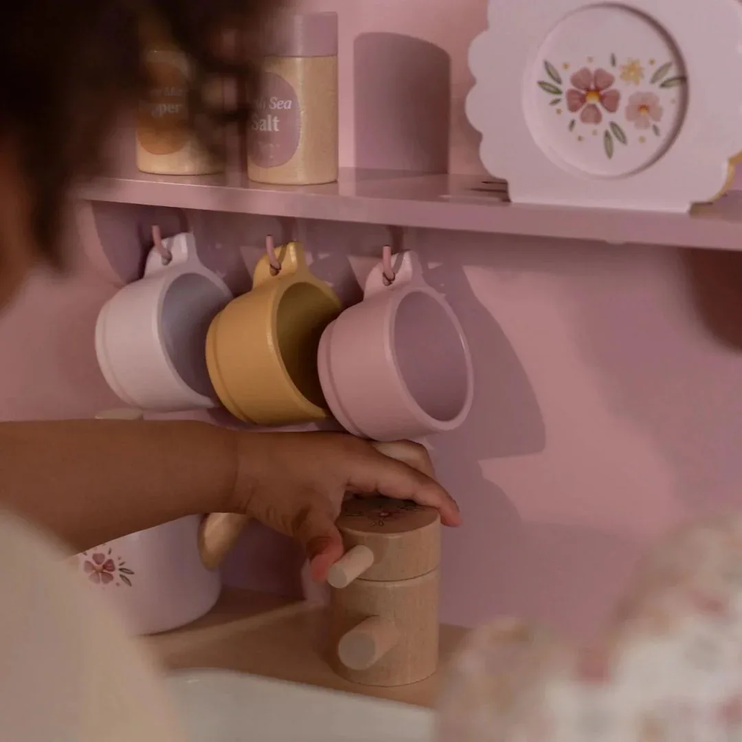 Little Dutch® Wooden Play Kitchen Pink - Image 5